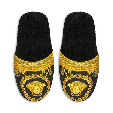 versace bath slippers